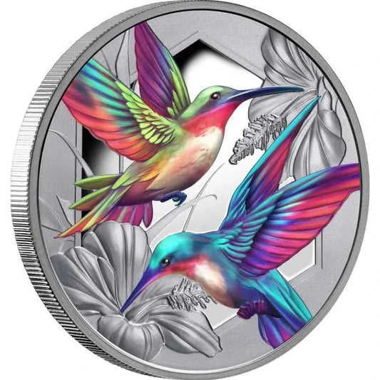 Hummingbird 2025 one-dollar one-ounce silver proof coin
