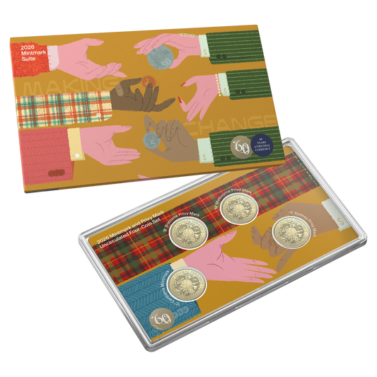 2026 four-coin mintmark and privy mark uncirculated set