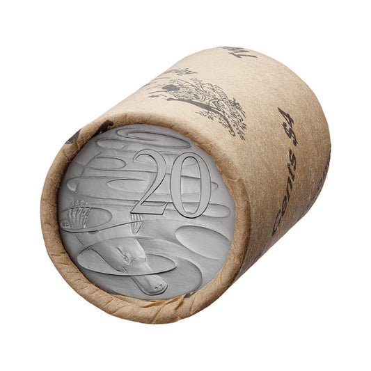 2026 twenty-cent non-premium coin roll