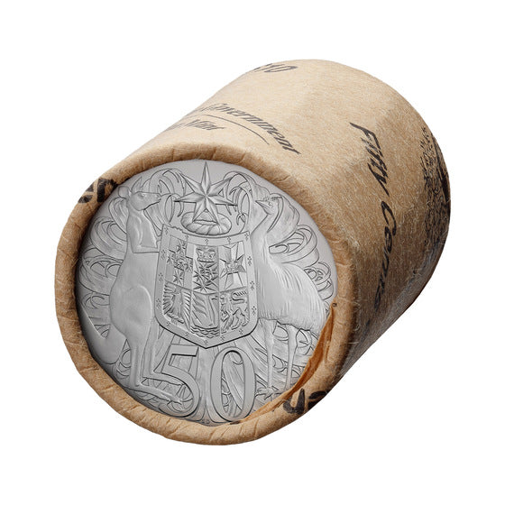 2026 fifty-cent non-premium coin roll